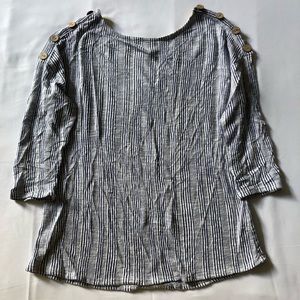 Women W5 Size M Blue And White Color Top - 0947